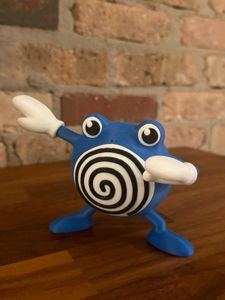Poliwhirl Figurine 3d printed