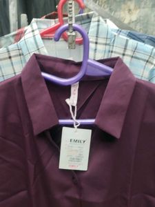 Stylish Plum Shirt
