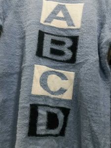 Trendy Blue ABCD Sweater