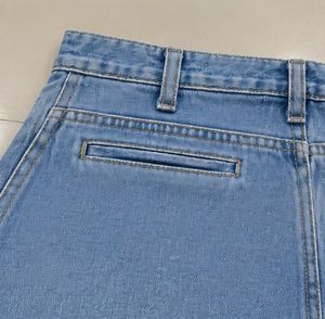 Asymmetrical Denim Jeans