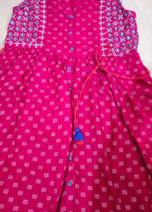 Beautiful Pink Kurta one piece dress