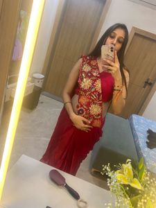 Ready to wear saree with stitched blouse