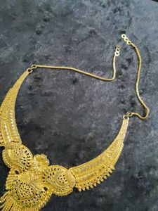 Artificial Exquisite Gold Necklace