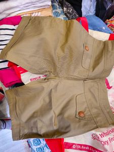 Khaki Hot Pants