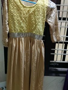 Elegant women dress knee length