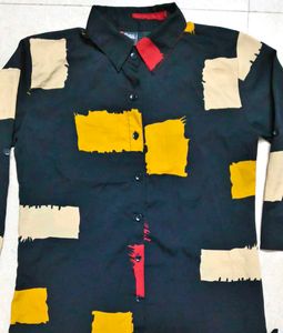 woman's crepe shirt