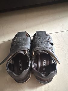 Boys Dark Brown Sandals