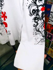 BOXY FIT GRAPHIC PRINTED BAGGY WAFFLE TEE 🔥😎👀
