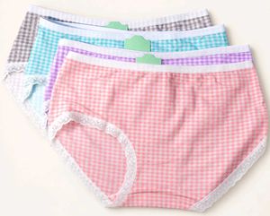 Cute Gingham Briefs Pack 3