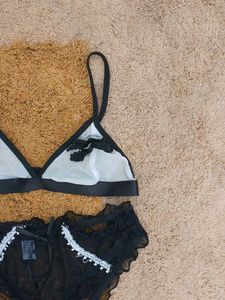 Sheer Bra &amp; Panty Set