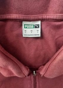 Puma Quarter Zip Polo Shirt