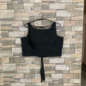 Sleek Black Blouse