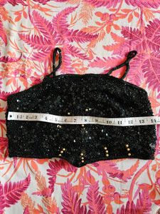 New embellished spaghetti top