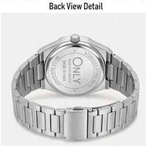 Men's Silver Band Chronograph Watch