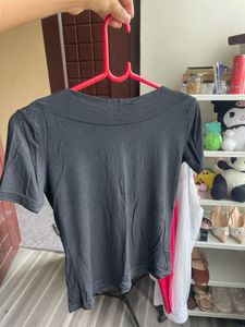 Stylish Black V-Neck T-Shirt