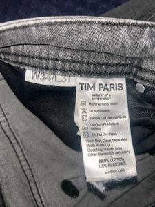 Gray Denim Jeans