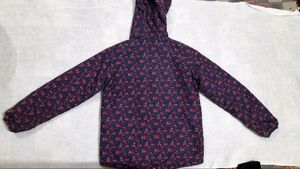 First Class Multicolour Winter Jacket for Girls
