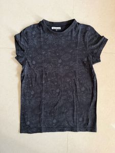 Dark Comic Print T-Shirt