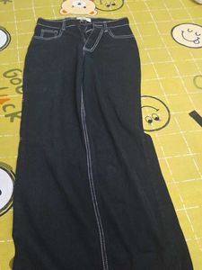 Black Wide Leg Jeans