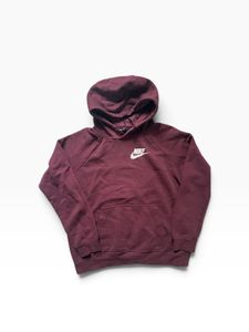 Nike Burgundy Hoodie Small