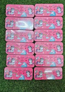 Cute Unicorn Pencil Box 12 pcs