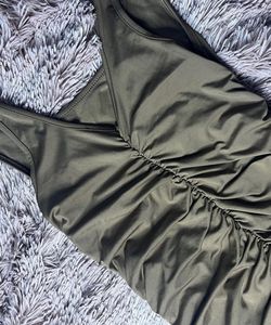 Ruched Midi Dress