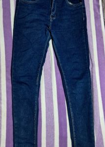 Dark Blue Denim Jeans