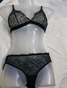 Elegant Black⚛️ Lace Lingerie Set