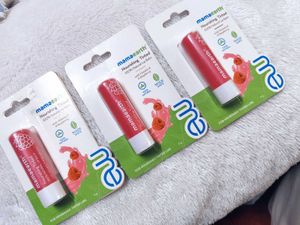 Mamaearth Nourishing Tinted Lip Balm pack of 3
