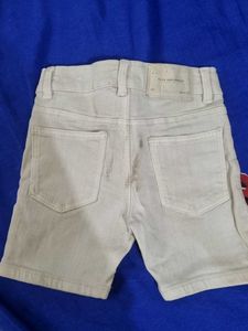 Beige Casual Shorts for kids