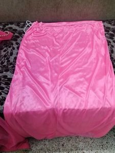 Pink rapron, ready to wear saree