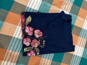 Neerus Embellished Straight Kurta Size L