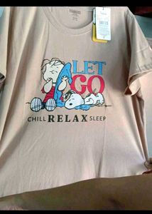 Peanuts "Let Go Relax Sleep" Nightshirt