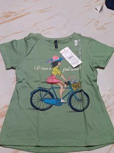 8-10 year Cute Graphic Print Tee