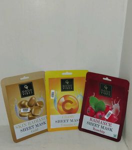 Good Vibes Sheet Masks Bundle