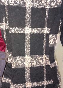 Stylish Black Dress and Top Set