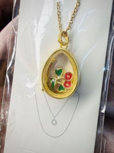 Cute Cherry Pendant Necklace(Anti-Tarnish Finish)