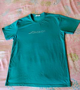Teal Crew Neck Tee - XL