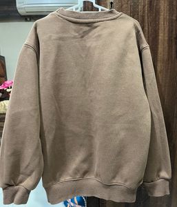 Brown Graphic Sweatshirt