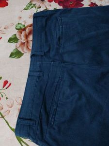 pack of 2 Blue Slim Fit Casual Pants