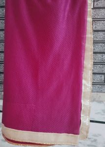 Magenta &amp; Gold Dupatta
