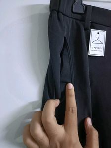 Classic Black Trousers | korean pant palazzo