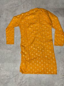 Yellow Men’s Kurta
