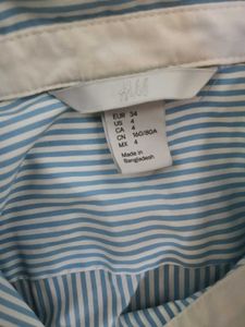 Classic Striped Button-Up Shirt