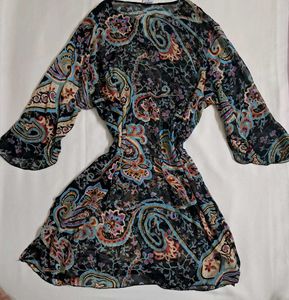 Y2k Vintage Forest Fairy Desi Chatpata Kurta Top