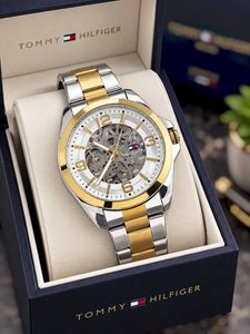 Tommy Hilfiger Watch - Elegant Gold & Silver