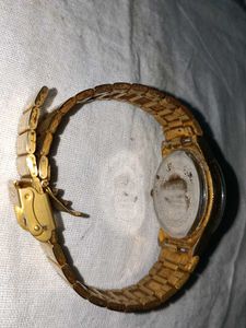 Gold-Tone Men's Watch