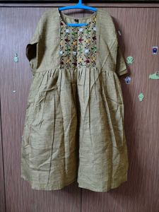 Embroidered Feeding kurti xl
