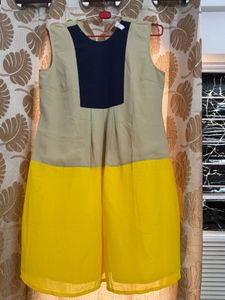 Chic Color Block Dress