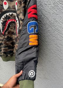 Camouflage Bomber Jacket